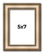 Photo Size Refined Silver Picture Frame - UV Acrylic, Foam Board Backing, Hanging Hardware